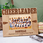 Cheerleading Wood Picture Frame